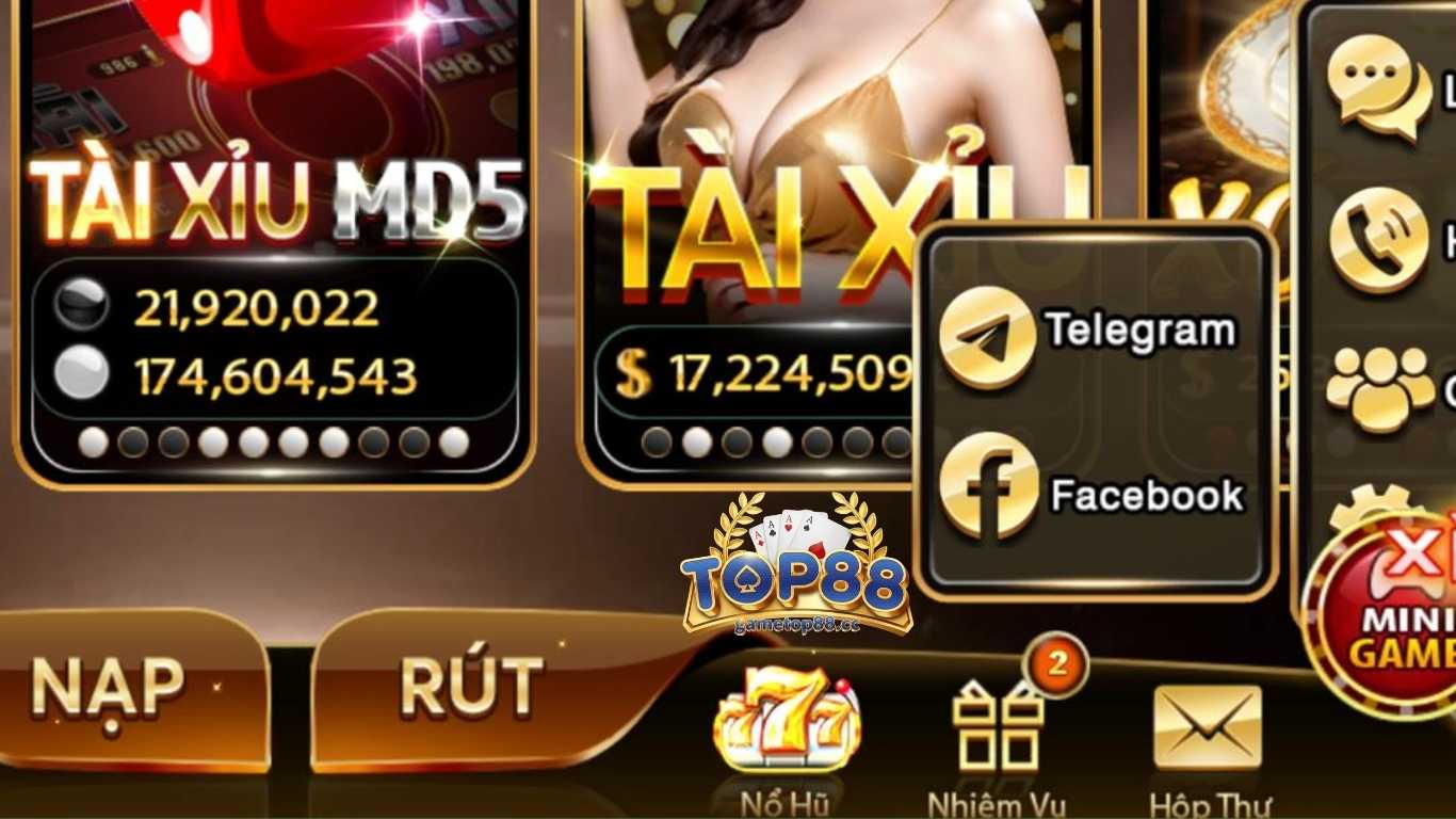 Các phương thức liên hệ chăm sóc khách hàng Top88