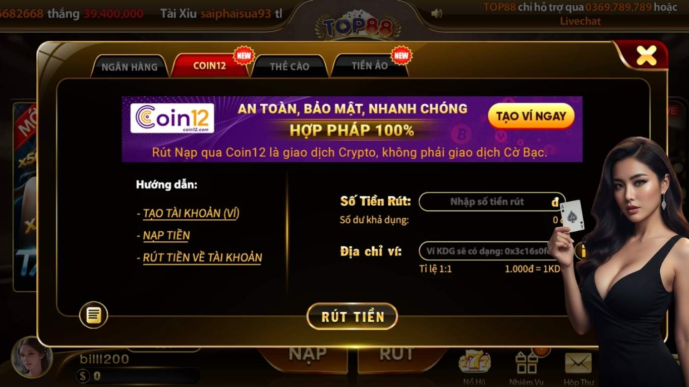 Điều khoản điều kiện về giao dịch tại Top88