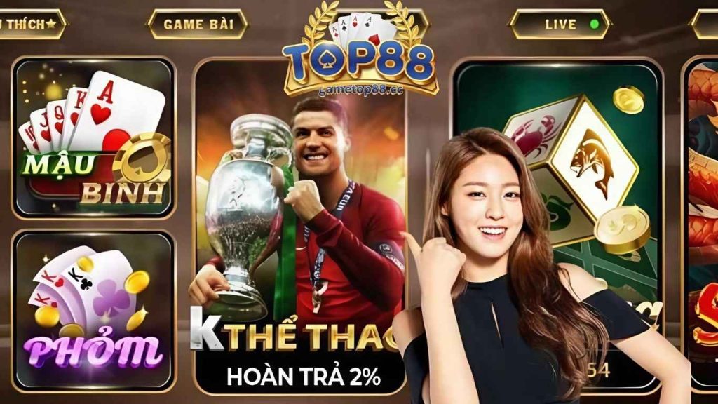 Tổng quan về sảnh thể thao Top88
