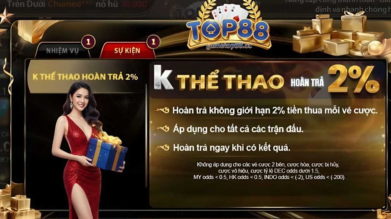 Ưu điểm cá cược tại thể thao Top88
