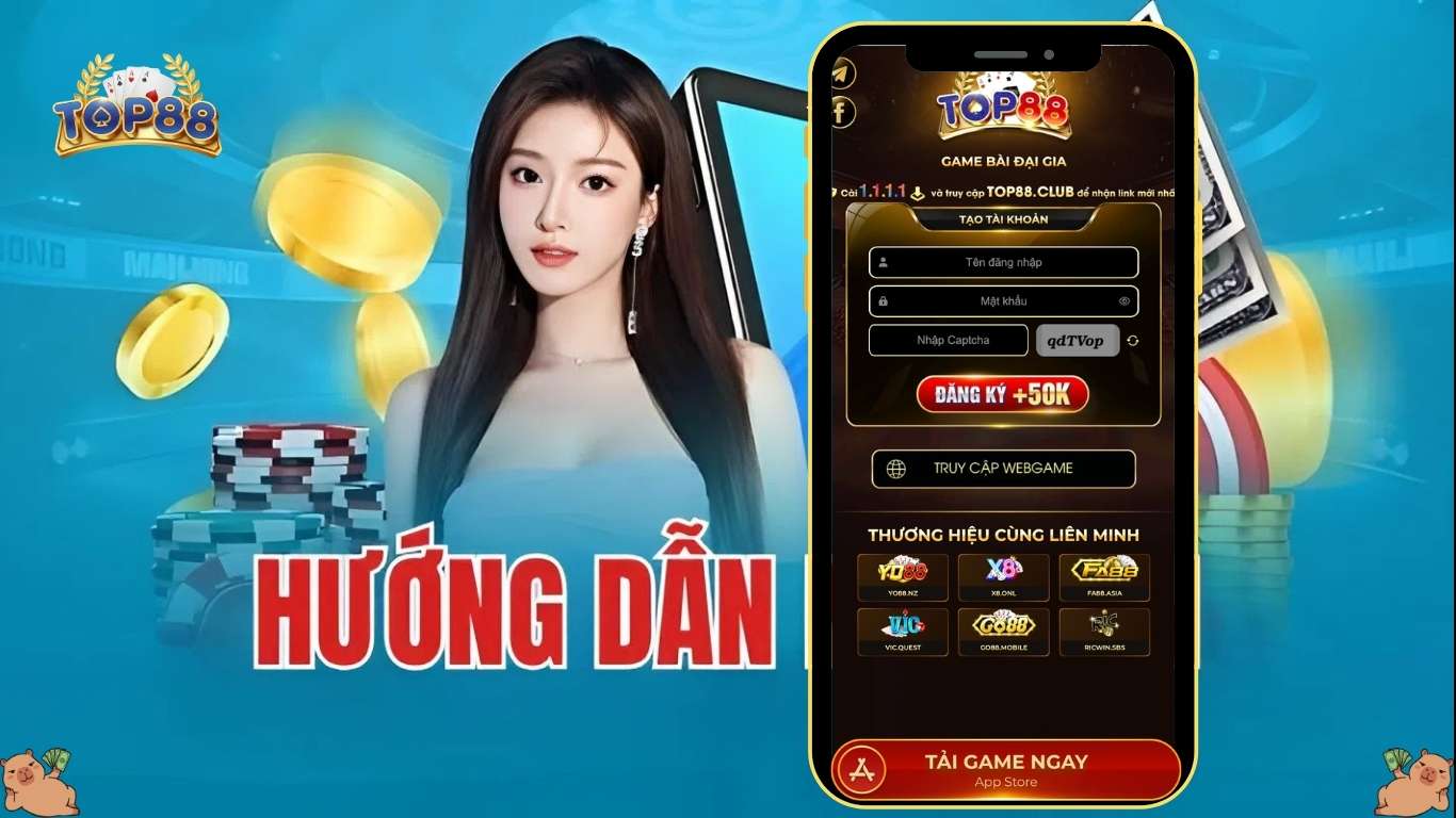 Hướng dẫn cách tải Top88 trên iOS nhanh chóng, chính xác