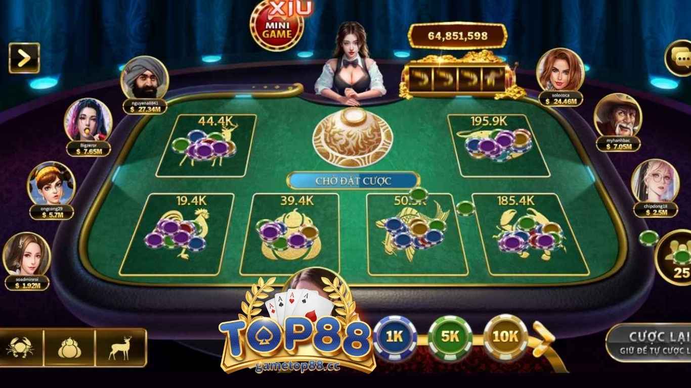 Kinh nghiệm chơi bầu cua Top88 thắng lớn